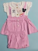 "So Cute" Design Baby Girls Frock - Image 3