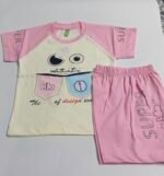 Baby Boy Cotton T-Shirt & Half Pants Set - Image 5